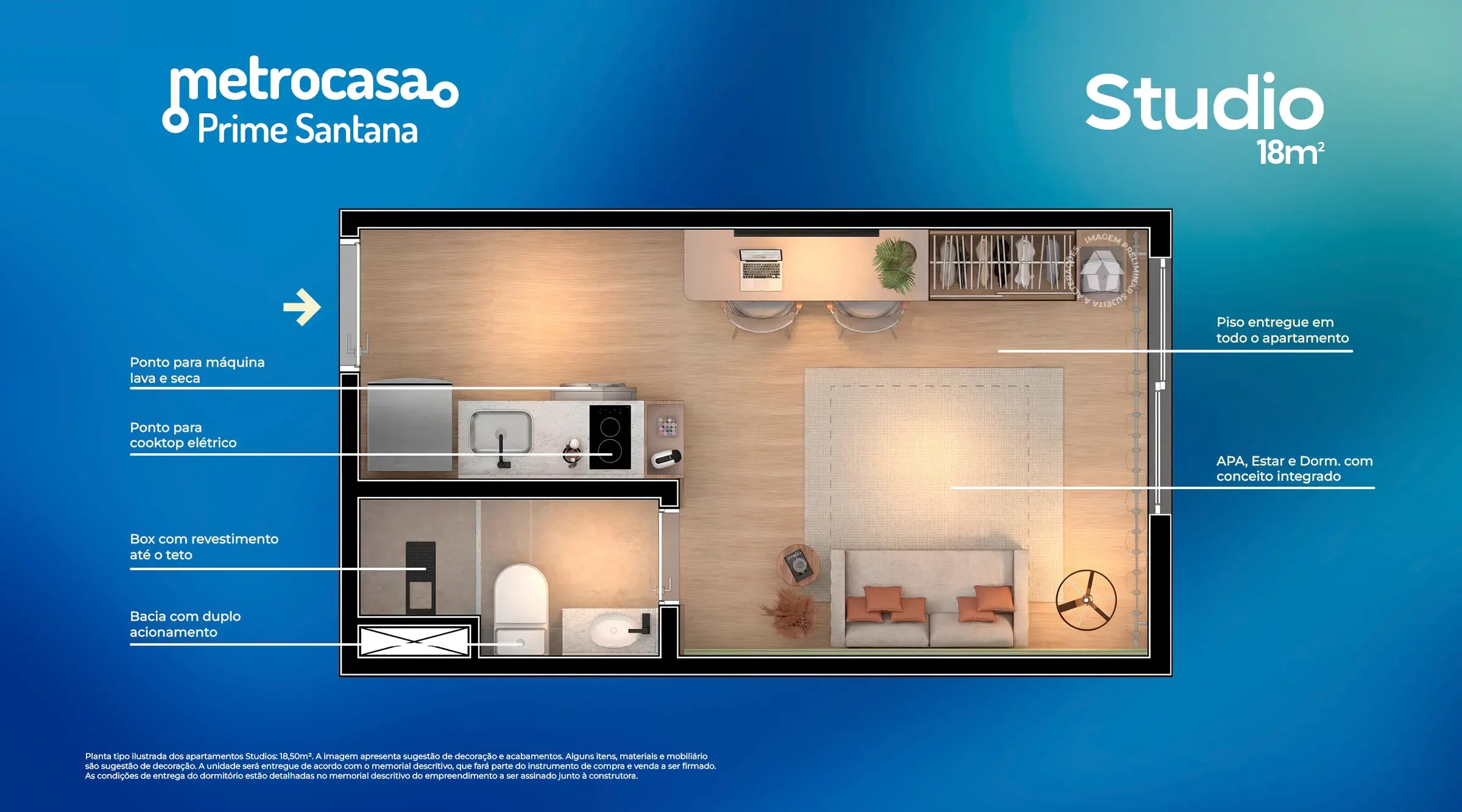 18m²